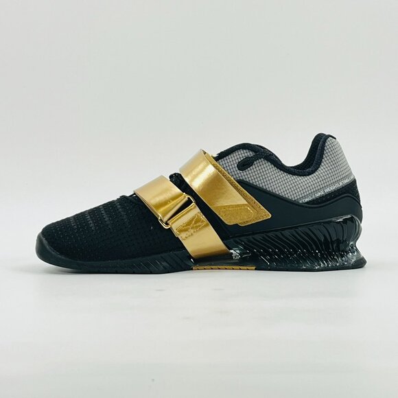 Nike Romaleos 4 \'Black Metallic Gold\' CD3463-001 Gym size 14 main image 7